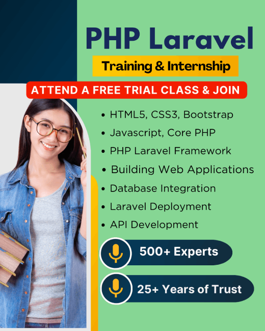 Php Laravel Training in Sharjahbahla
